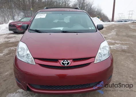 2007 Toyota Sienna Le z USA, uszkodzony, nr VIN 5TDZK23C17S097493